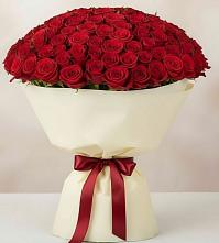 Букет 101 Красная роза Милано в Стремилово
