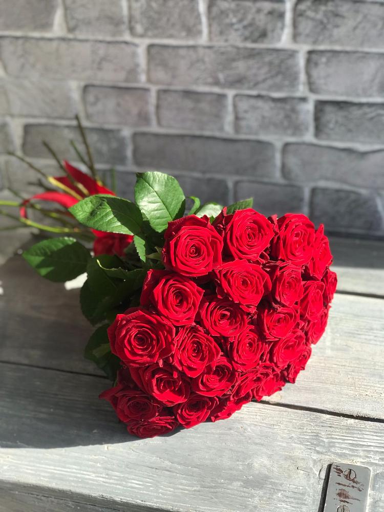 Букет Красные розы Фридом в Стремилово