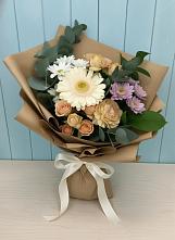 Букет цветов из:  Герберы и Хризантемы в Стремилово
